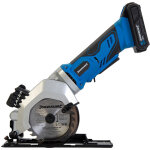 Silverline - mini scie circulaire 115mm 18v