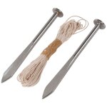 Pointes pour cordeau de maçon 160 mm silverline 28299 Pointes pour cordeau de maçon 160 mm silverline 28299