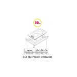 Simfer h3. 020. deisp plaque de cuisson induction nombre de brleurs / zones de cuisson : 2 tactile minuterie ...