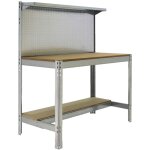 Simonrack - kit etabli 1440x1500x600mm charge 600kg - simonwork bt3 1500 galva / bois