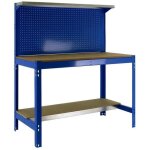 Simonrack - kit etabli 1440x900x600mm charge 400kg - simonwork bt3 900 bleu / bois