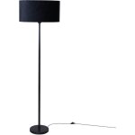 Simplo shade - lampadaire avec abat - jour - 1 lumi�re - h 1700 mm - noir et or - moderne, classique ...