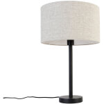 Simplo stof - lampe de table avec abat - jour - 1 lumière - ø 35 cm - noir - design - éclairage intérieur ... Simplo stof - lampe de table avec abat - jour - 1 lumière - ø 35 cm - noir - design - éclairage intérieur ...