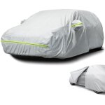 Bche voiture exterieur housse de protection peva couverture impermable auto, ouverte latrale pour ...
