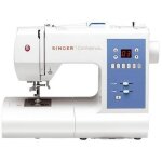 Singer confidence 7465 machine � coudre bleu et blanc