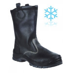 Botte fourr�e singer cuir noir s3 src - taille 45 - breme