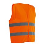 Gilet de signalisation singer haute visibilit� - taille l - orange - vplgilo