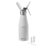 Siphon � chantilly n2o kitchen line set + 3 embouts 0, 25 l - blanc - hendi 588031