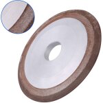 Sjlerst 100mm diamant meule diamant meule disque r�sine meule pour carbure m�tal grain, disque de meulage ...