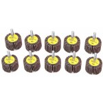 Sjlerst - 10pcs roues  feuillets abrasif meule de polissage disque de meule  lamelles en papier abrasif ...
