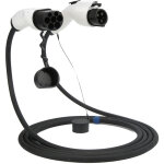 Sjlerst type 2 c�ble de recharge ev voiture �lectrique phev et hybride type 1 � type 2 7. 2kw 5 m�tre ...