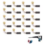 Sjlerst 20pcs balais de charbon moteur pi�ces de rechange universelles d'outil �lectrique pour meuleuse ...