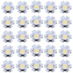 25pcs led perles de lampe 5v led puces 200lm 1w haute puissance smd led lampe puce ampoule pour home ...