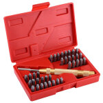 38pc automatique lettre numro estampage mtal poinon timbre ensemble trousse  outils pour plastique ...