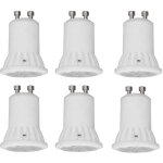 Sjlerst 6pcs ampoules led mr11 en c�ramique 4w 360lm pas d'uv angle de faisceau de 120 degr�s support ...