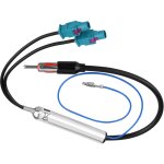 Adaptateur d'antenne stro pour autoradio, adaptateur d'antenne double cble  mle amplificateur de ...