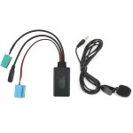 Adaptateur bluetooth aux, voiture 12v 6pin universel bluetooth 5. 0 cble audio aux cble adaptateur ...