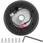 Adaptateur de moyeu de volant de voiture, base de connecteur srk - 100h adapt�e � mitsubishi eclipse