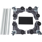 Sjlerst base de machine � laver r�frig�rateur, machine � laver de chariot r�glable en alliage de fer, ...