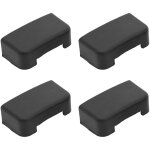 Bouchon de rail coulissant de sige arrire, couvercle de protection en caoutchouc de remplacement pour ...