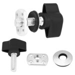 Sjlerst - boulons de hard top, console pièces 8 pcs universel hard top fixations vis à pouce Écrous boulons ... Sjlerst - boulons de hard top, console pièces 8 pcs universel hard top fixations vis à pouce Écrous boulons ...