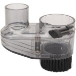 Sjlerst chaussure de poussi�re de routeur cnc de 52mm, botte de poussi�re de cnc transparente avec diam�tre ...