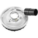 Couvercle de meulage � sec transparent pour meuleuse d'angle, car�nage anti - poussi�re sous vide 80 ...