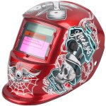 Fonctionne � l'�nergie solaire auto assombrissement soudeur masque de soudure protection du visage pour ...