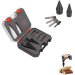 Sjlerst - foret de fendage de bois - 32mm + 42mm fendeur de buche, fendeuse bois c�ne, foret conique ...