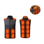 Sjlerst gilet chauffant homme et femme lectrique chargement usb veste chauffante sans manche vtements ...