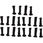 Sjlerst housse de protection pour pieds de table, 20 pices, feutre pais en silicone, pour meubles, ...