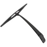 Sjlerst jeu de balais de bras d'essuie - glace arri�re accessoire de voiture noir caoutchouc abs pour ...