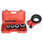 Sjlerst - kit de tarauds de tuyau, kit de filires avec 4 filires filetes 1 / 2', 3 / 4', 1', 1 - 1 ...