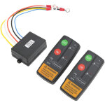 Sjlerst kit de t�l�commande de treuil sans fil de r�cup�ration 12 v 24 v pour camion jeep atv suv contr�leur ...