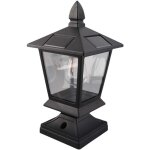 Sjlerst lampe solaire de jardin, �clairage de pilier de villa de jardin, �clairage de cl�ture ext�rieur, ...