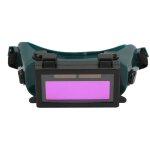 Sjlerst - lunettes de soudage, masque pour les yeux  assombrissement solaire automatique lunettes de ...