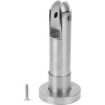 Sjlerst pied de support de s�paration, pince de clture en verre en acier inoxydable pour salle de bains ...