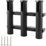 Porte - canne  pche vertical  3 maillons organisateur support de tube de poteau accessoire marin de ...