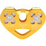 Poulie de chariot  cble  double poulie de tyrolienne, poulie d'escalade, sauvetage pour l'alpinisme ...