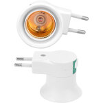 Sjlerst 2 pices douille de lampe e27 sans cble ac 220v douille de lampe e27 ignifuge avec interrupteur ...