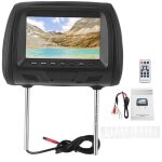 Si�ge de voiture arri�re mp5 lecteur multim�dia moniteur mp5 appui - t�te �cran lcd 7 pouces prise en ...
