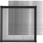 Table de travail 400400mm en nid d'abeille laser, avec mesure pour machine de gravure co2 / diode / fibre ...