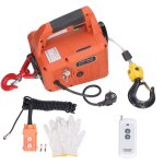 Treuil lectrique de levage 1500 w, avec tlcommande sans fil pour les travaux de levage lourds dans ...