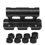 Sjqka - accessoires pour remorque, support de fourche de v�lo � travers le support d'essieu pour 5x100mm ...