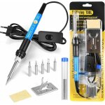 Fer a souder [upgraded] fer a souder etain de prcision avec interrupteur on / off, temperature rglable ...