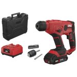 Skil - perforateur sds + (1x2. 0 ah) + accessoires en valise rh1e3810gb
