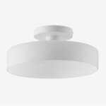 Sklum - plafonnier de salle de bain en verre jaxal blanc �35 cm