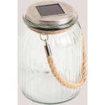 Sklum - bocal en verre solaire avec guirlande led pol ?16 cm