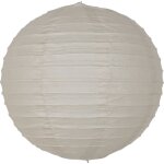 Boule papier 20 cm warm grey