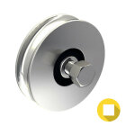 Slid'up by mantion - galet �160 mm � gorge ronde �16 mm - 300 kg